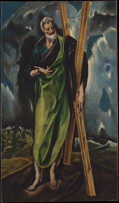 Saint Andrew by Workshop of El Greco