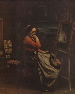 L'atelier de Corot by Jean-Baptiste-Camille Corot