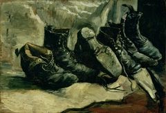 Three pairs of shoes by Vincent van Gogh