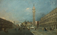 Venice: Piazza San Marco by Francesco Guardi