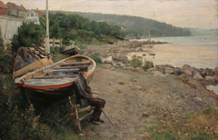 View from Åsgårdstrand by Hans Heyerdahl