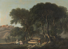 View near Rome by Nathaniel Dance-Holland