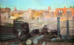 Vue du Forum by Maurice Denis