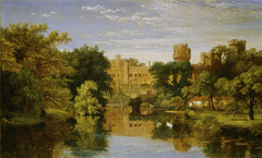 Warwick Castle, England by Jasper Francis Cropsey