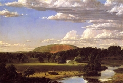 West Rock, New Haven by Frederic Edwin Church