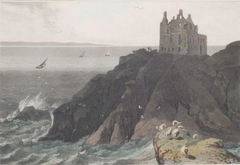 William Daniell - Dunsky Castle Near Patrick - ABDAG005857 by William Daniell