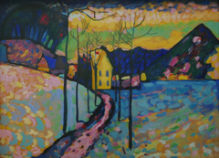 Winter Landscape by Wassily Kandinsky