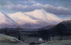 Winter Scene, North Moat Mountain, New Hampshire by Benjamin Champney