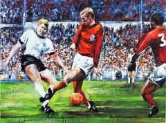 World Cup Final, 1966: England vs. West Germany by Nikoletta Antonopoulou