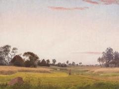 Zealandish Landscape, evening by Vilhelm Kyhn