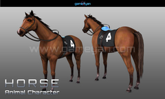 3D Horse Animal Character Animation Doha, Qatar by GameYan Studio