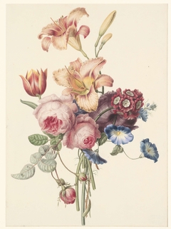 A Bouquet by Henriëtte Geertruida Knip