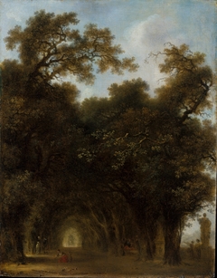 A Shaded Avenue by Jean-Honoré Fragonard