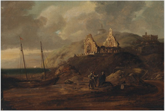 A View of Howth Abbey by William Sadler