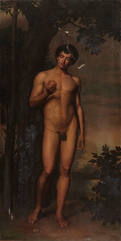 Adán antes de comer el fruto by Juan Antonio Vera Calvo