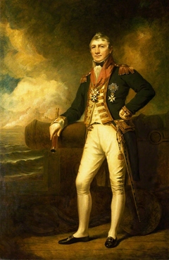 Admiral Sir David Milne (1763-1845) by George Frederick Clarke