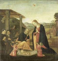 Adoration of the Christ Child by Unknown Artist