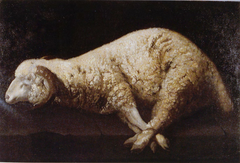 Agnus Dei by Francisco de Zurbarán