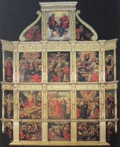 Altarpiece of the Chapel of the Blessed Sacrament by Pere Nunyes