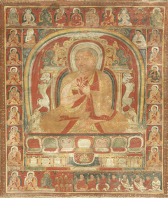 An Abbot and His Lineage by Anonymous