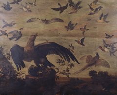 An Eagle with other Birds in a Landscape by Anonymous