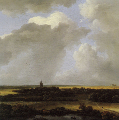 An Extensive Landscape with a View of Alkmaar by Jacob van Ruisdael