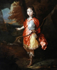 An Unknown Boy as Apollo by attributed to Pieter Borsselaer