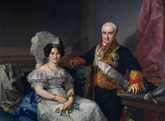 Antonio Ugarte and his wife Maria Antonia Larrazábal by Vicent López Portaña