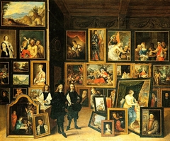 Archduke Leopold Wilhelm in his Gallery in Brussels by David Teniers the Younger