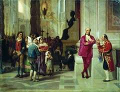 At the Reception of the Pope by Fyodor Bronnikov