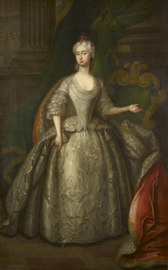 Augusta, Princess of Wales (1719-1772) by Charles Philips