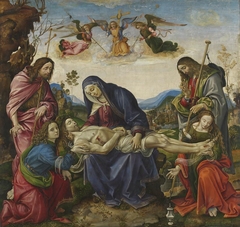 Beweinung Christi by Raffaellino del Garbo