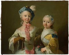 Birgethe Dorthe and Kirstne Margarethe Colstrup by Per Krafft the Elder