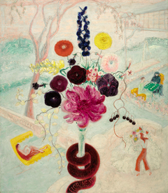 Birthday Bouquet by Florine Stettheimer