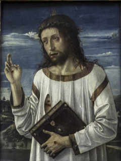 Blessing Christ by Giovanni Bellini