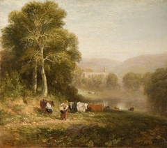 Bolton Abbey by David Cox Jr