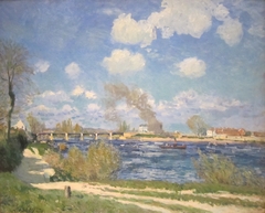 Bougival by Alfred Sisley