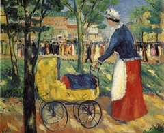 Boulevard by Kazimir Malevich