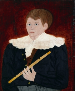 Boy with a Flute by Anonymous