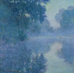 Bras de Seine près de Giverny, soleil levant by Claude Monet