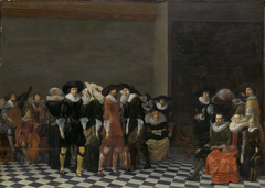 Bruiloftsfeest by Willem Cornelisz Duyster