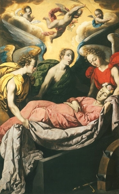 Burial of Saint Catherine by Francisco de Zurbarán