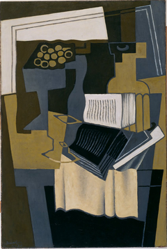 Carafe and Book by Juan Gris