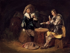 Card-Playing Soldiers by Willem Cornelisz Duyster