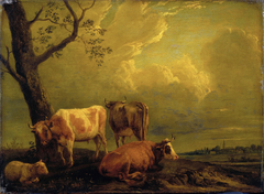 Cattle and Sheep by Anonymous