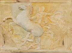 Central Metope of the Frieze of Phidias, Parthenon by Henry Bacon