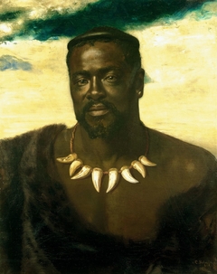 Cetshwayo, King of the Zulus (d. 1884) by Carl Rudolph Sohn