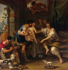 Childhood of Romulus and Remus by Sebastiano Ricci