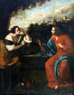 Christ and the Samaritan Woman by Artemisia Gentileschi