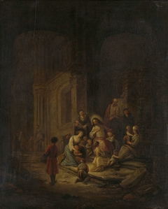 Christ Blessing the little Children by Jacob de Wet I